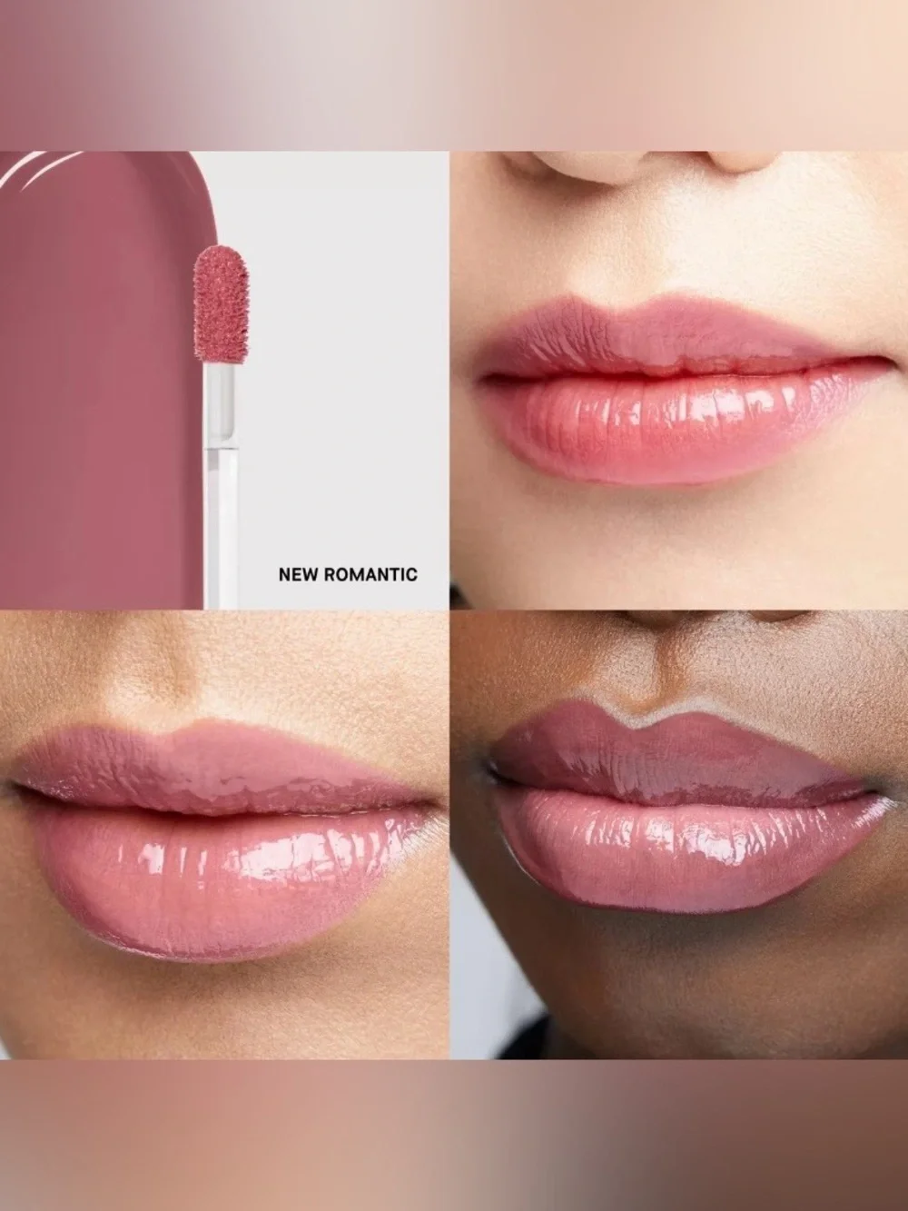 NEW Bobbi Brown Crushed Oil-Infused Tint Lipgloss New Romantic Neutral Pink